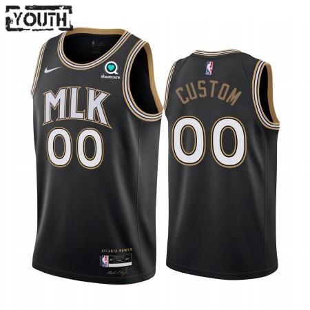 Atlanta Hawks Custom 2020-21 City Edition Pelipaidat Swingman - Lasten
